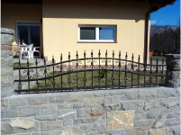 Ograje Dečman s.p. - Umetno kovaštvo in kovane ograje - Ograje - Primer sličice 045