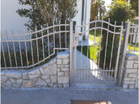 Ograje Dečman s.p. - Umetno kovaštvo in kovane ograje - Vrata - Primer sličice 013