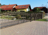 Ograje Dečman s.p. - Umetno kovaštvo in kovane ograje - Vrata - Primer sličice 067